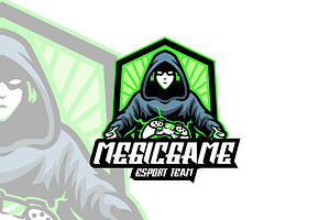 Magic Game Esport Logo Design., a Branding & Logo Template by VectorCraft