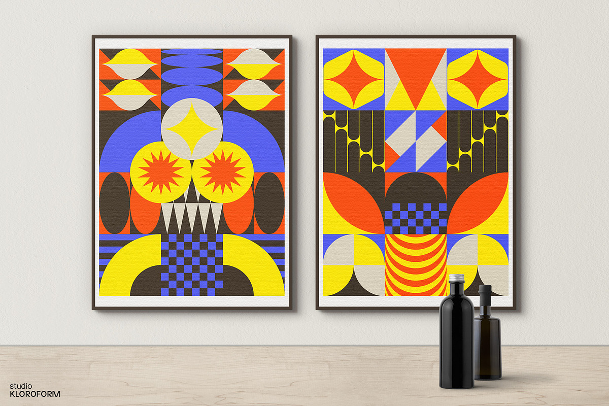 Geometric Fun 1, a Pattern Graphic by kloroform (Photo 21 of 21)