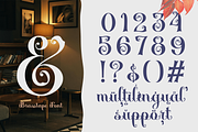 Brasstape Decorative Script, a Blackletter Font by madeDeduk (Thumbnail 6 of 10)