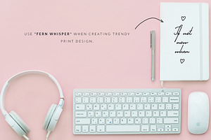 Fern Whisper - Classy Signature Font