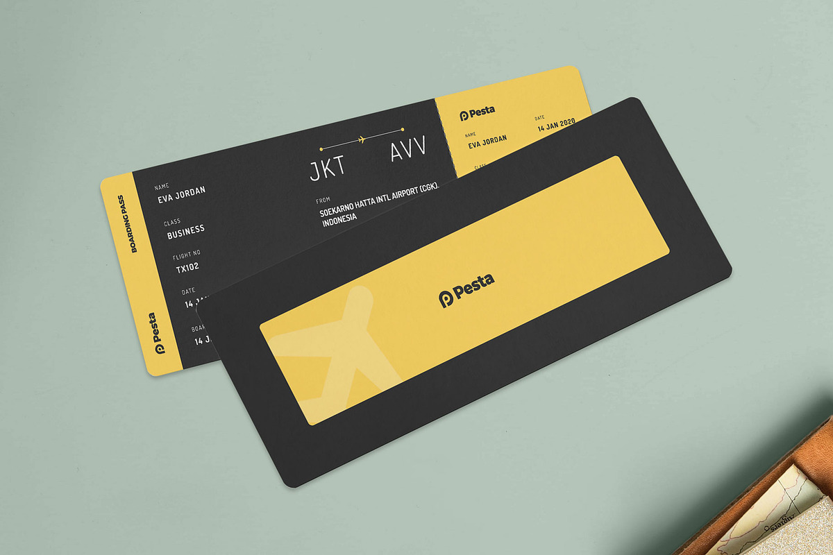 Boarding Pass - Pesta 2, a Templates & Theme by Themes Awesome (Photo 3 of 5)