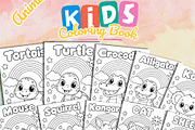Animal Coloring Book Kids 30 Page, an Education Illustration by Mohammad Sarfaraz (Thumbnail 11 of 15)
