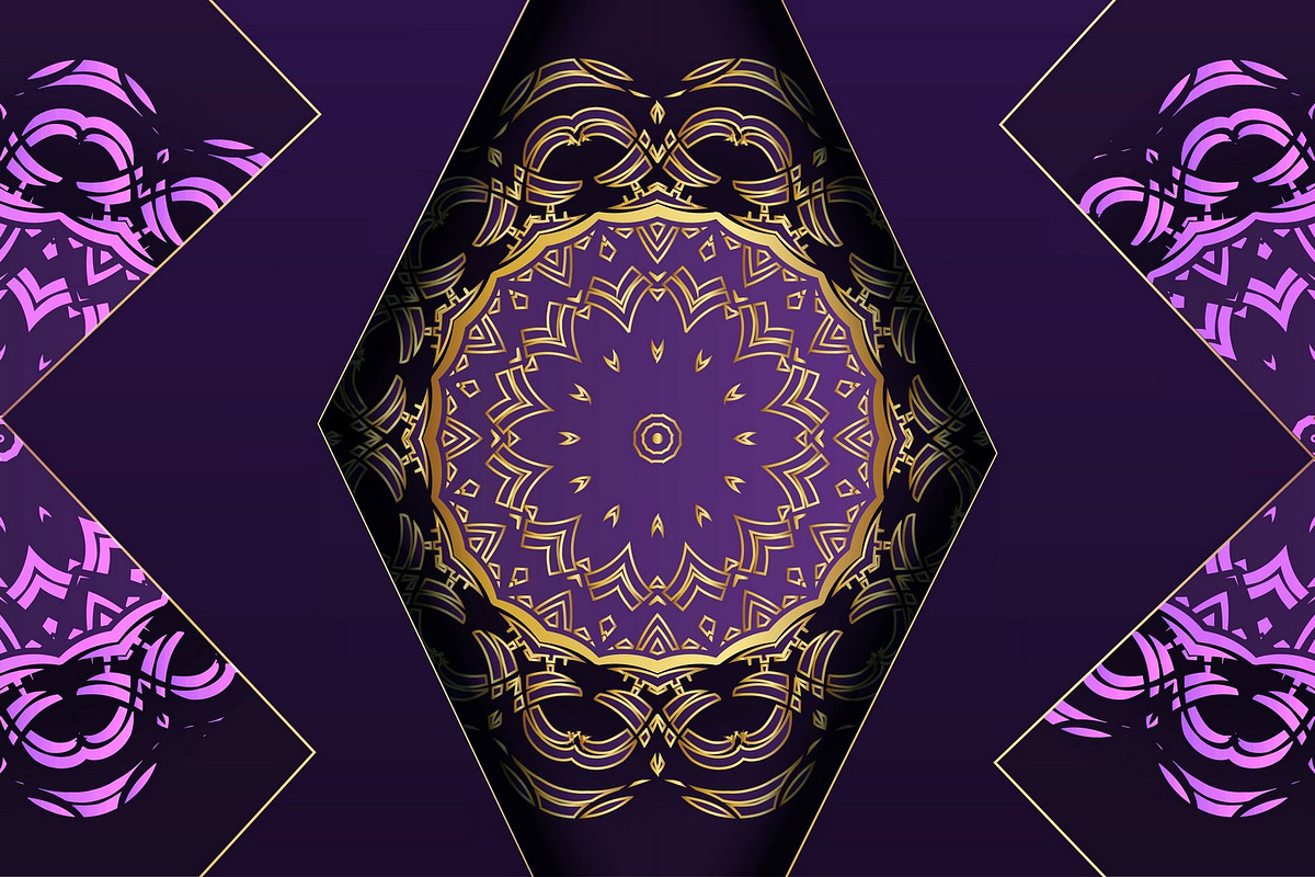 Mandala Vector Pattern Graphics Pack, a Background Graphic by NJ Himel (Photo 51 of 91)