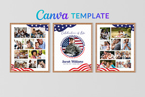 Funeral Photo Sign Funeral Welcome