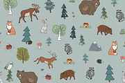 Animals World Map, an Animal Illustration by GooseFrol (Thumbnail 19 of 28)