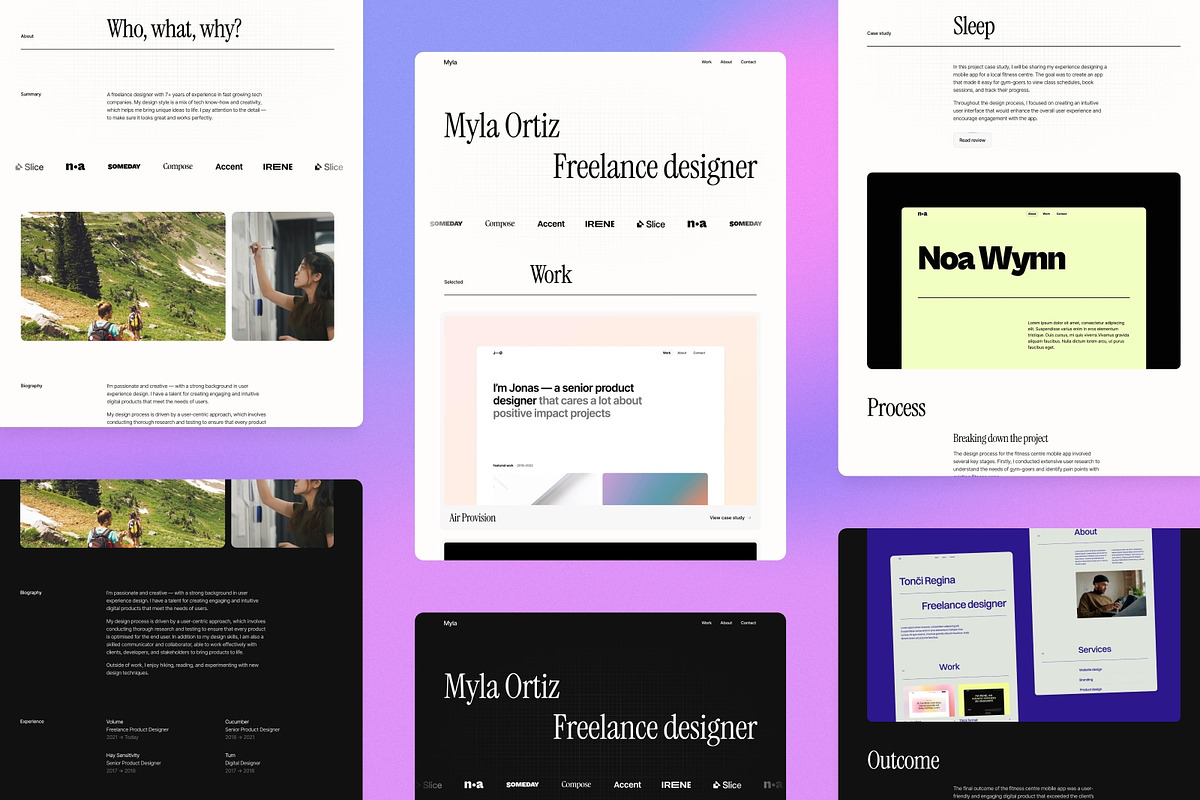 Offset Portfolio Template · Framer, a Templates & Theme by Bryn Taylor (Photo 5 of 6)