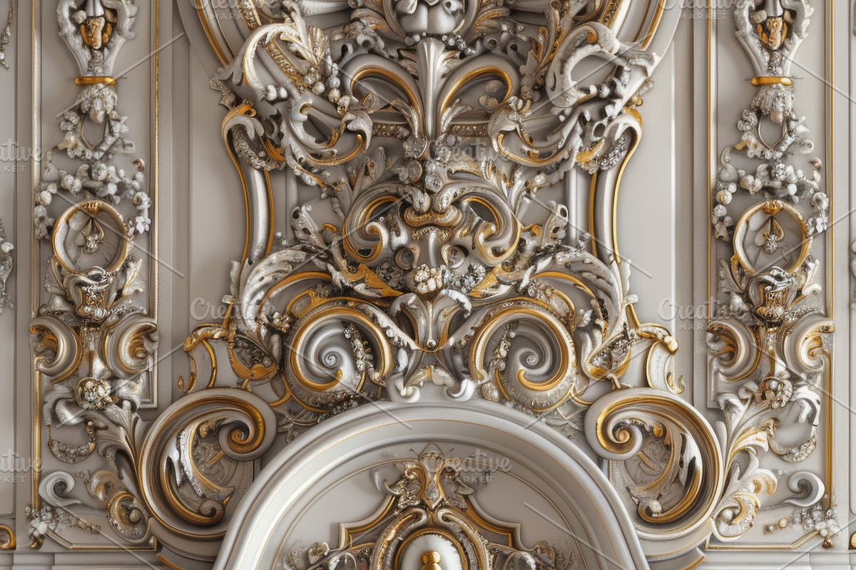 62 Rococo patterns, an Architecture Photo by Handmadefont (Photo 39 of 65)
