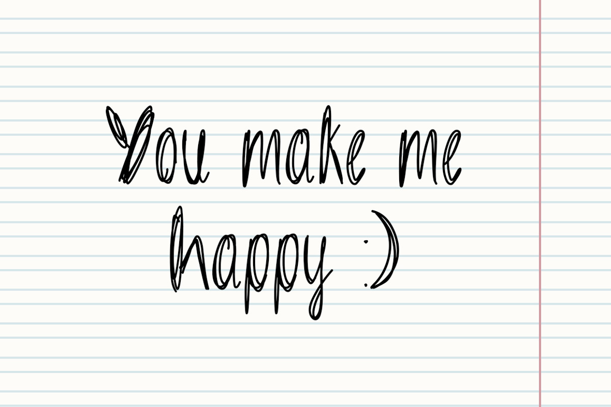 Scribble handwritten font, a Handwritten Font by MixedArt (Photo 5 of 5)