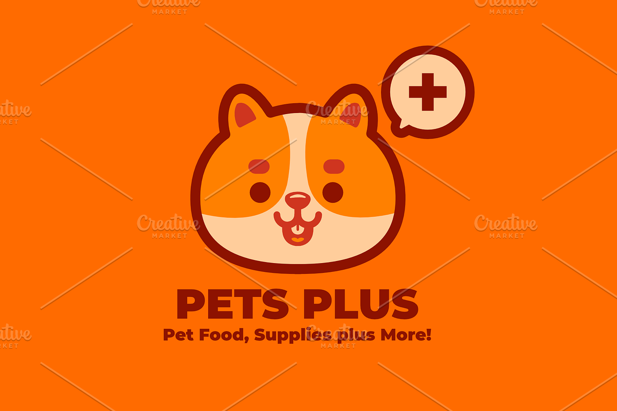 Pet Store Logo Design, a Branding & Logo Template by Crown Creative's Shop