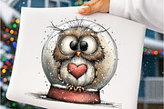 Valentines Birds Clipart PNG, an Illustration by SinaCreation (Thumbnail 5 of 11)