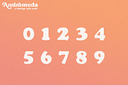 Andromeda // A Vintage Soft Serif, a Serif Font by Megs Lang (Thumbnail 8 of 18)