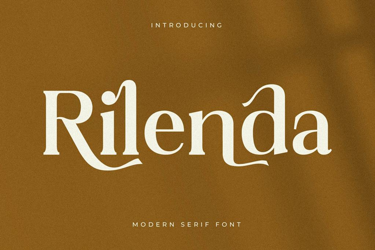 Rilenda Modern Serif Font, a Serif Font by Storytype Studio (Photo 1 of 13)
