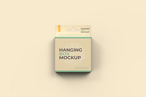 Hanging Box Mockups - 11 Views