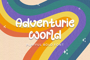 Adventurie World - Playful Bold Font