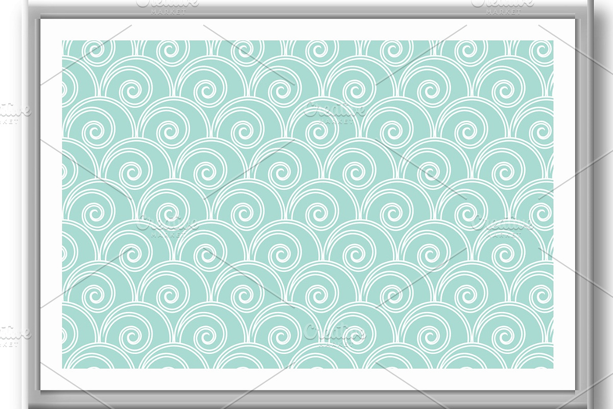 Geometric seamless pattern, a Pattern Graphic by RODINA (Photo 2 of 3)