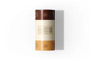 Paper Tube With Metallic Lid Mockup, a Packaging Mockup by Ram Studio LLC (Thumbnail 12 of 14)