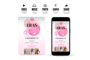 Taylor Swift Birthday Invitation, an Invitation Template by Earth5168 (Thumbnail 8 of 10)