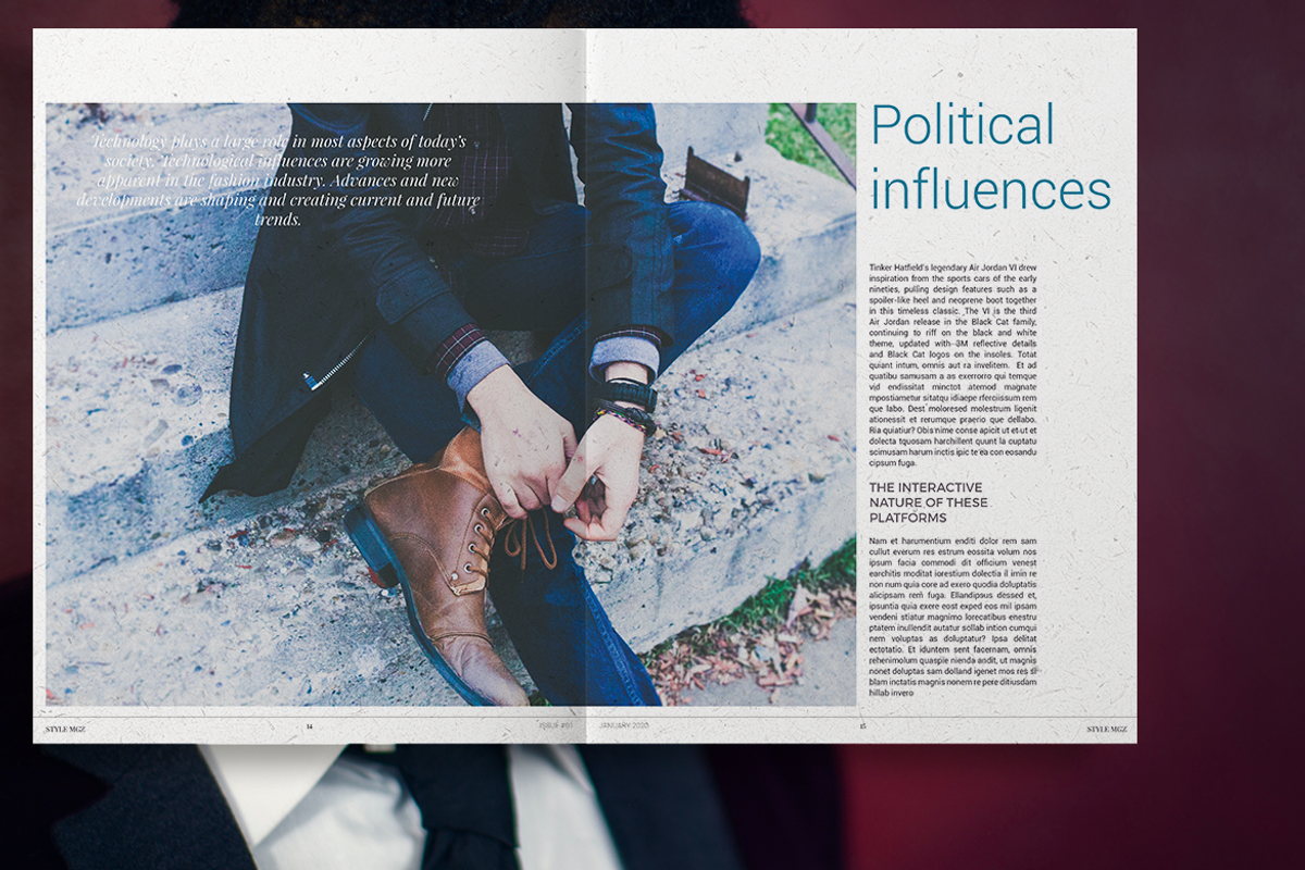 Style - fashion magazine, a Magazine Template by Boris Cupac (Photo 9 of 25)