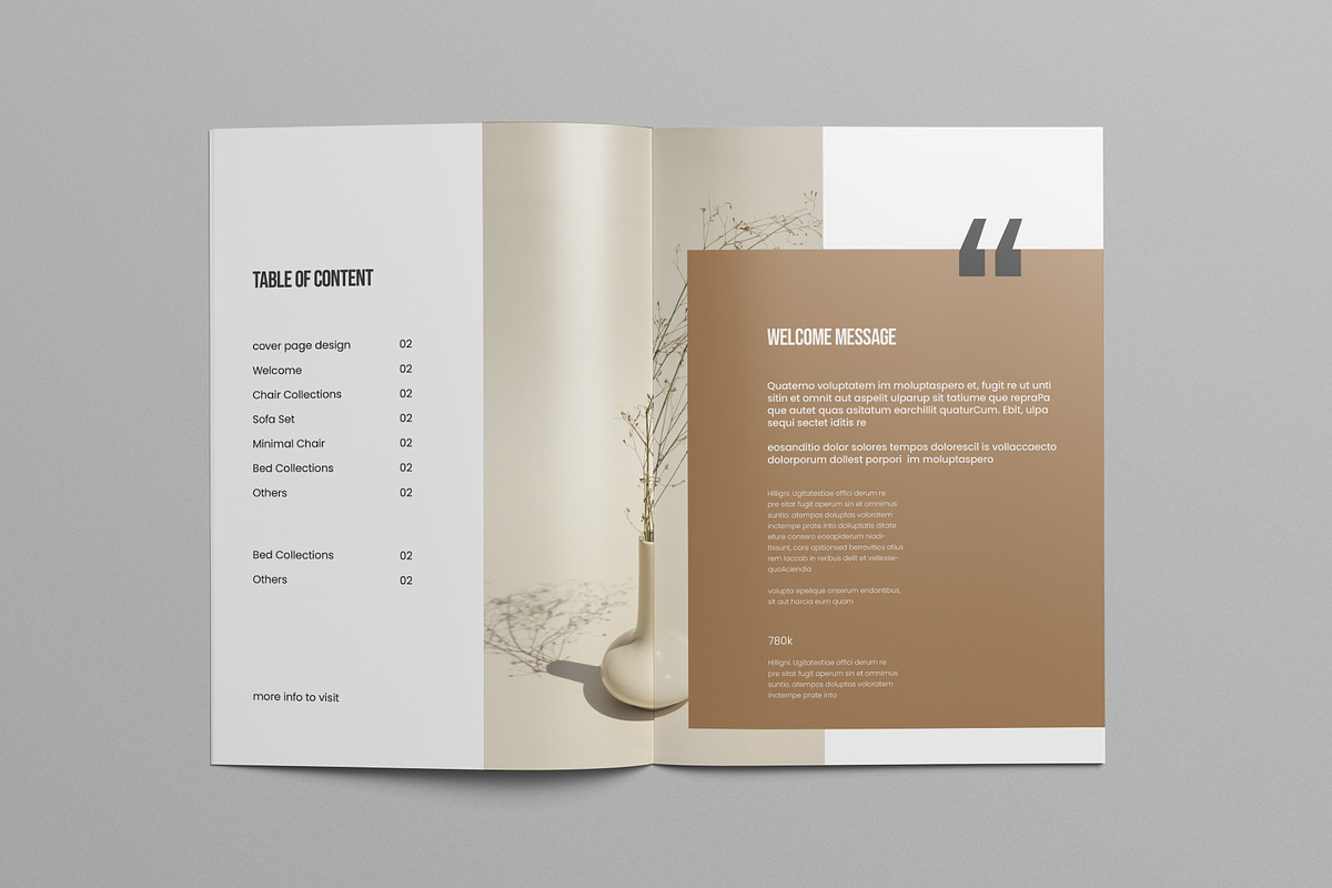 Product Catalog Template, a Brochure Template by Pixelpick (Photo 2 of 9)