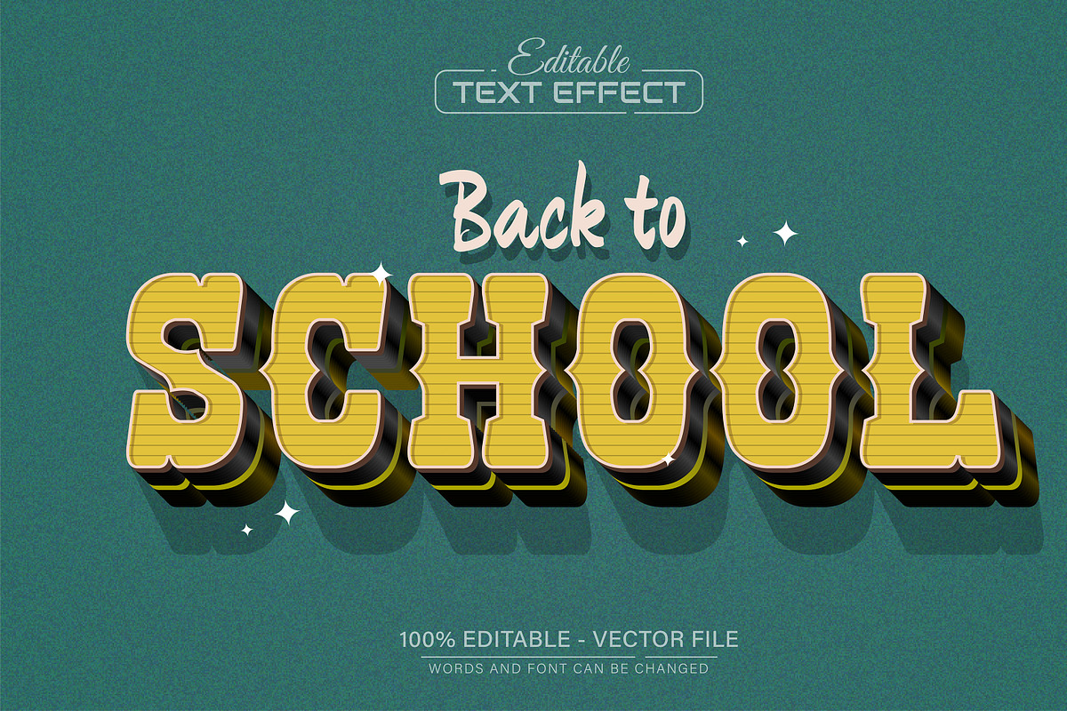 3D Text Effects Collection Vol 23, a Graphic by Aglonemadesign (Photo 8 of 9)