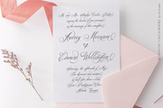 Glaston Romantic Calligraphy, a Script Font by Ef Studio (Thumbnail 9 of 13)