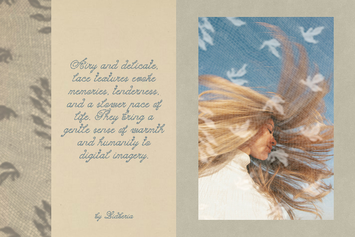Pure Lace Overlays Texture, a Texture Graphic by Lidberia (Photo 7 of 10)