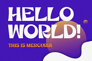 Mercuria, a Sans Serif Font by Franco Fuentes (Thumbnail 2 of 10)