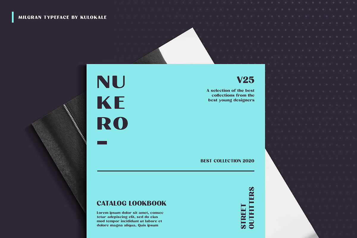 Milgran Sans Font Family preview 7