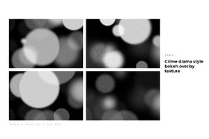 Noir Bokeh Overlay And Abstract Pack