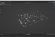 Basemesh chairs collection, an Architecture 3D Model by MohamedHussien1 (Thumbnail 4 of 5)