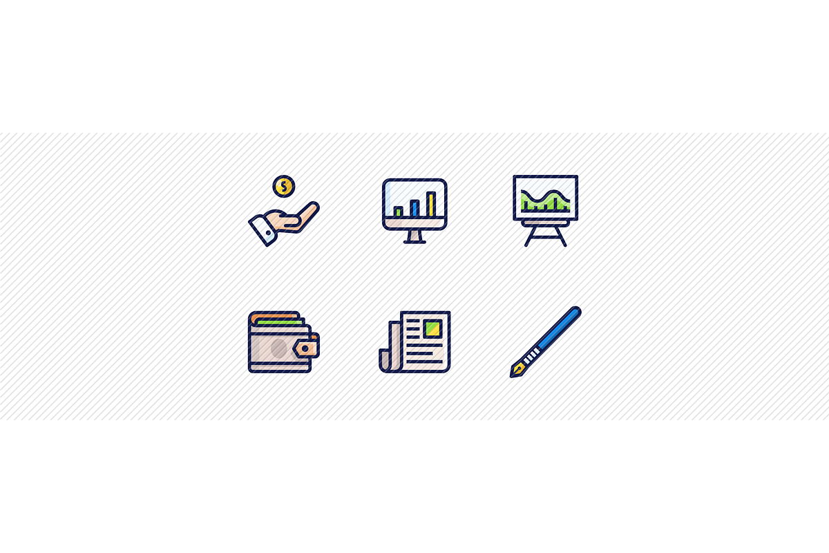 Business & Finance Icons, an Icon by Jinro (Photo 9 of 18)