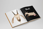 Watercolor GOATS set, an Animal Illustration by Bibela (Thumbnail 3 of 3)