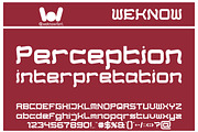 WHO'S NEXT font, a Font by weknow (Thumbnail 2 of 8)