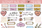 Ultimate DIY blog kit 01, a Templates & Theme by Tatianakost49 (Thumbnail 2 of 3)