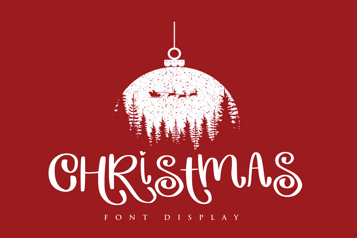 christmas, a Script Font by Mariyana (Photo 3 of 4)