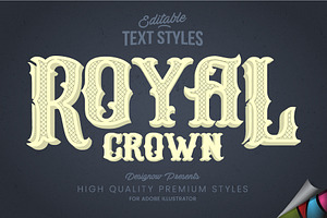 Retro And Vintage Text Sytles