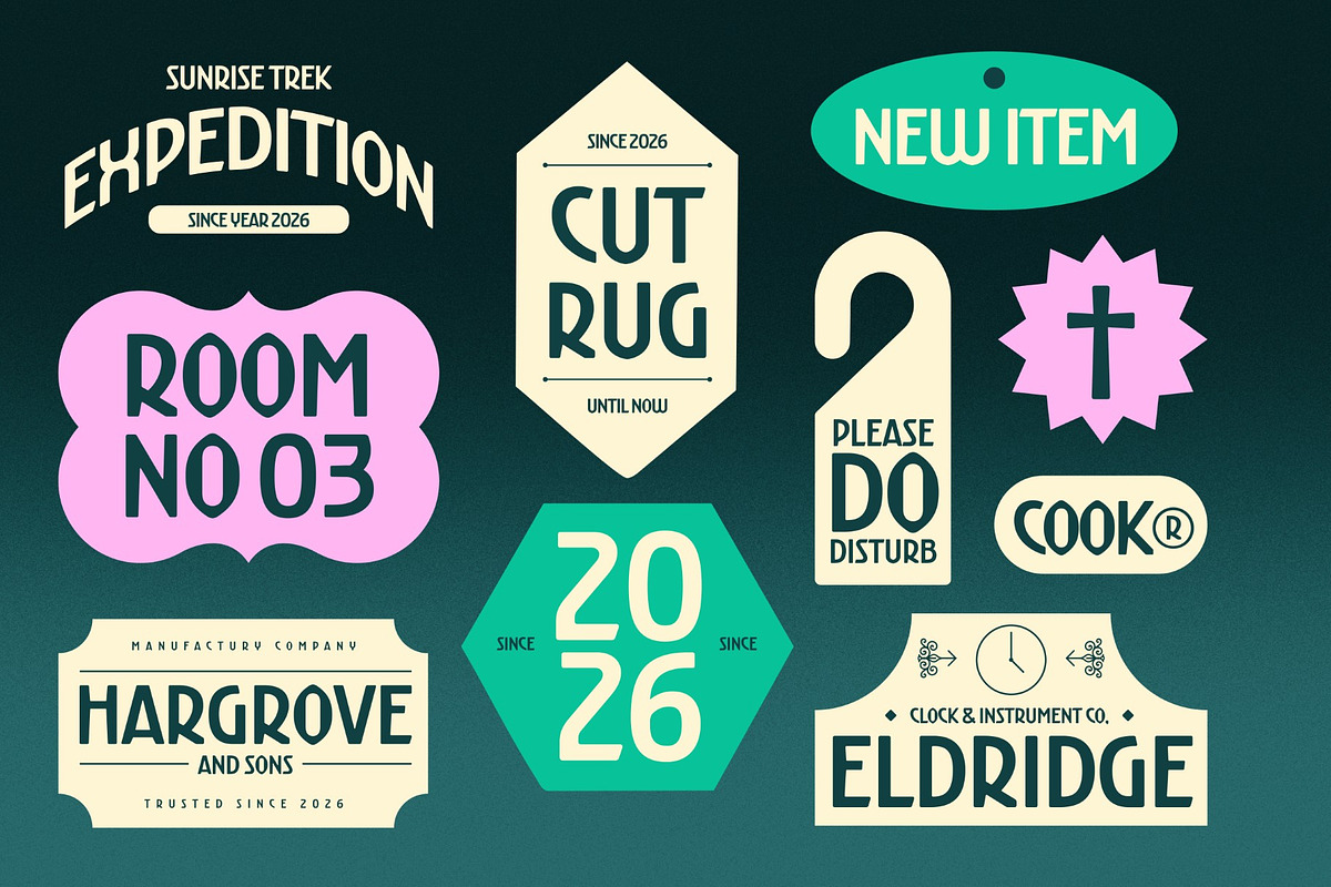 Cransyl, a Sans Serif Font by graphicook (Photo 9 of 10)