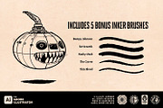 G.A.R.M. Illustrator Brush Bundle, a Brush Add-On by G.A.R.M. Company (Thumbnail 15 of 15)