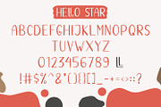 Hello Star | EXTRA SHAPES, a Sans Serif Font by Good Java Studio (Thumbnail 6 of 9)