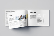 HR Employee Handbook Landscape, a Brochure Template by Pixelpick (Thumbnail 8 of 9)