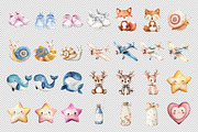 Soft Pastel Baby Animals Art, a Decorative Illustration by Housui Patterns (Thumbnail 13 of 19)