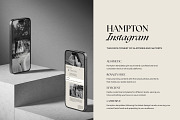 Hampton | Canva SocialMedia Template, a Social Media Template by Lavinia Visuals (Thumbnail 2 of 10)