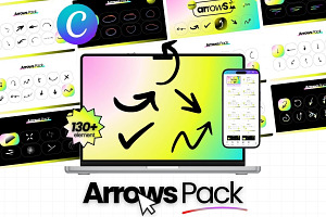 Arrows Pack Canva Templates