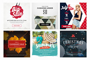 100 Multipurpose Instagram Templates, a Social Media Template by eamejia (Thumbnail 4 of 17)