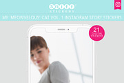 My Meowvelous Cat Digital Stickers, an Illustration by Sniff Design Studio (Thumbnail 2 of 3)