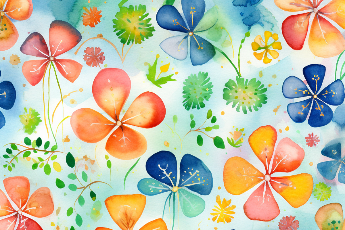 Lucky Charm Pattern, a Background Graphic by Printable Treasure (Photo 3 of 4)