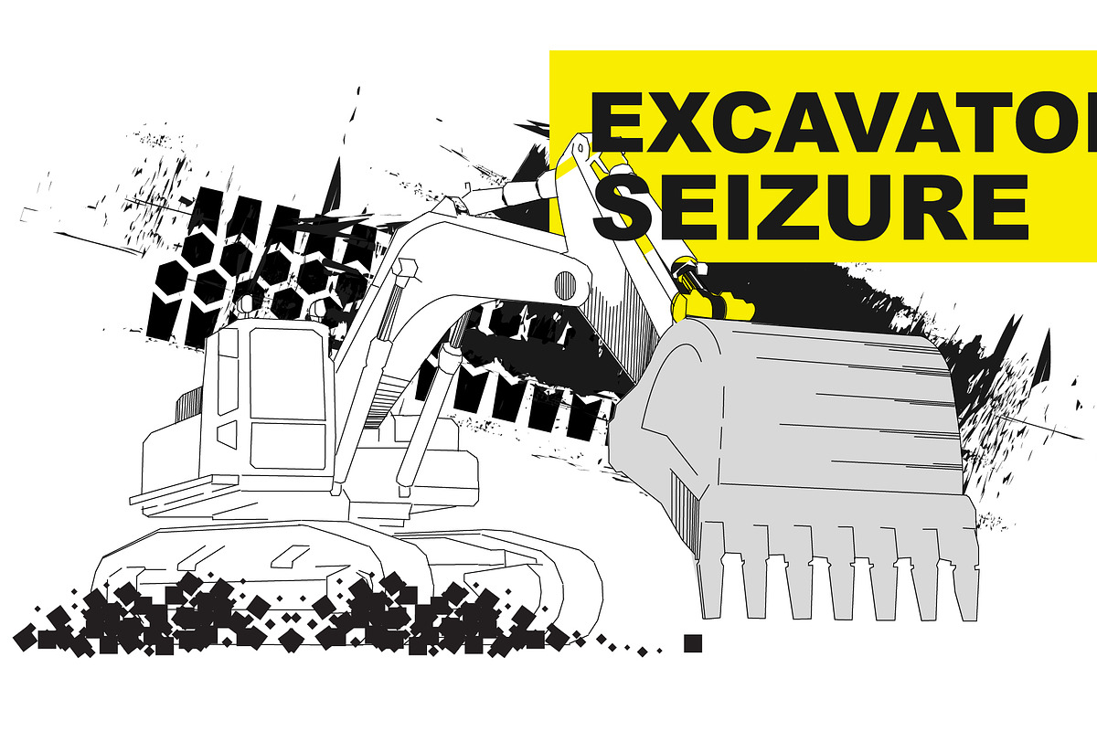 Construction machinery 20 ITEMS, a Technology Illustration by Vladimir Vihrev (Photo 11 of 20)