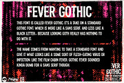 Fever Gothic, a Sans Serif Font by Remedy667 (Thumbnail 4 of 5)