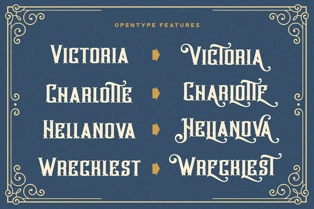 Hellios Gothic - Blackletter Font, a Blackletter Font by StringLabs (Photo 6 of 13)