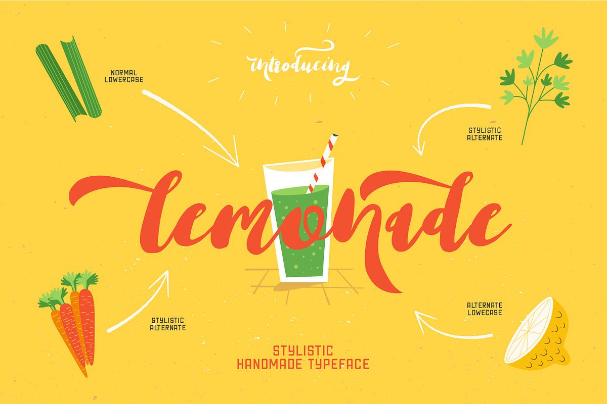 Lemonade Script Font